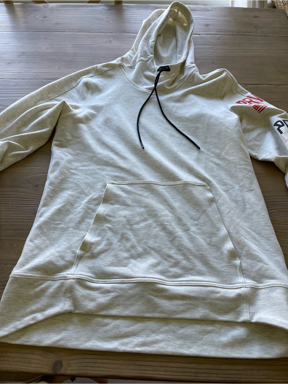 Reebok Crossfit Cream Pullover Hoodie